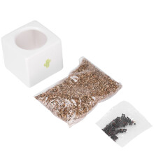 Bambusz tea kiegészítők kerámia teáskannával, elegáns geometrikus formában, környezetbarát matcha eszközökkel és vastag talppal a