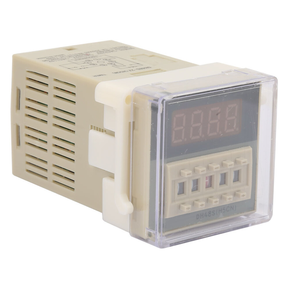 O111rom Dh48s-2Z 8-Pin Lcd Timer Relay 0.01S-9999H For Automation 110Vac 6941363380719
