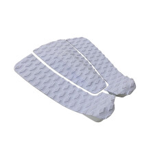 Surfboard Traction Pad 3Pack For Fish Board, Bodyboards, And Surf Boards White