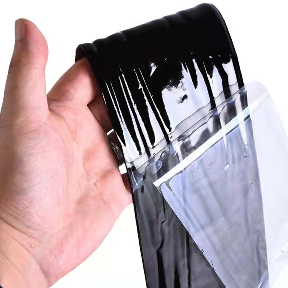 Selfadhesive Asphalt Tape Waterproof Outdoor Leak Butyl Sealing Bitumen Aluminum Foil For Crack Sill Pipe 1X1m 9105992303878