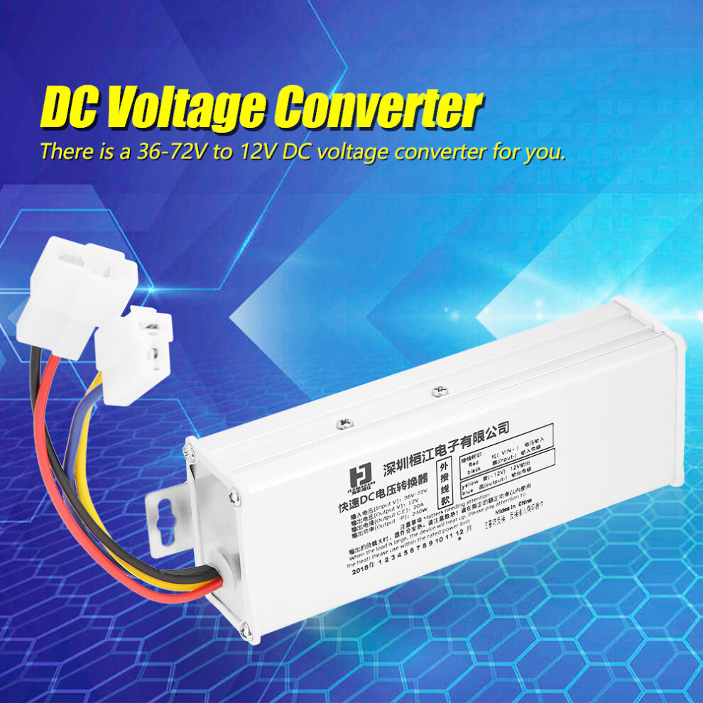 High-Quality Dc Converter 36-72V To 12V 20A 240W For Control Systems 9421363381499