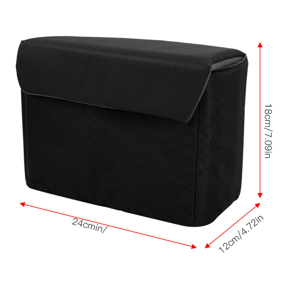 Shockproof Waterproof Dslr Lens Bag Padded Insert Case For Cameras Black 8771363378670