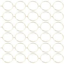 200Pcs Glasmarkörer Charms För Drycker 25 Mm Metall
