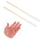 10 Förpackningar Precisionsspetsiga Cotonsticks Trästavar Nagellack Makeup 11