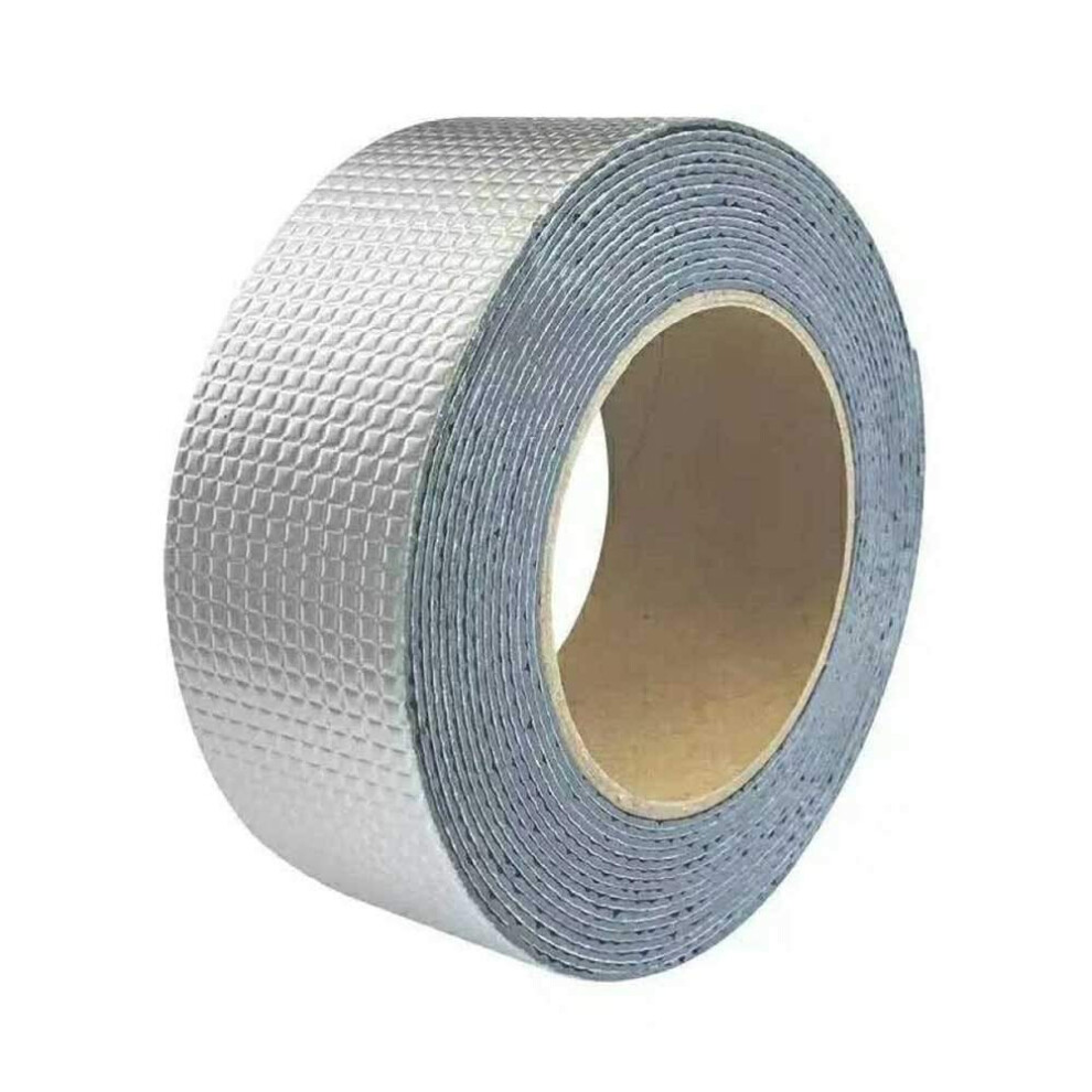 Aluminum Foil Tape For Roof Crack 5Cm X 5M Waterproof Butyl Seal Rubber Duct Tape 9067246993689