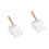 2St Pet Kattsandskopa Silver Med Filter Och Grepp 5