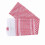 Rotes kariertes Polyester-Kopftuch 140x140 cm 4
