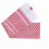Rotes kariertes Polyester-Kopftuch 140x140 cm 13