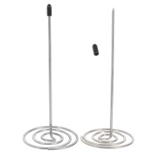 2St Stainlessstål Kök Menyhållare Biljettpinne 15Cm