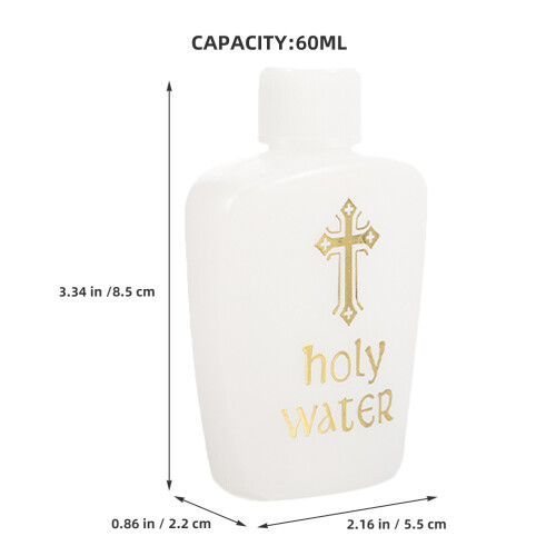 2St Heligt Flaskor 60 Ml Påfyllbara Plastvialer 2