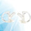 Transparente Kieselgel-Ohrformen (groß) Sets 7