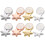 8Pcs Örhängesäkerhetsbaksidor, Låsbara Örhängsproppar, Diy 11