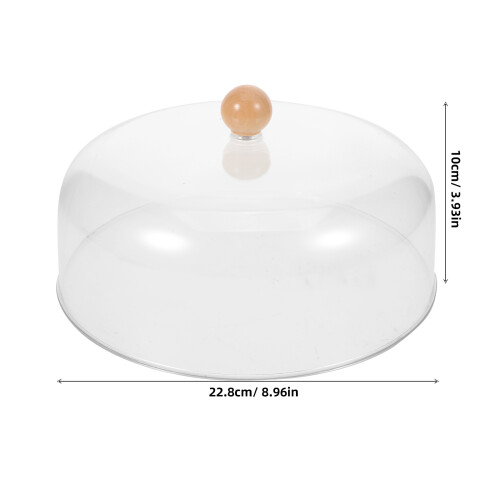 Klar Akryl Matlock Rund Cake Dome Skydd För Bakverk 2