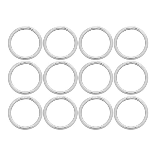 24Pcs Rostfritt O-Ringar 5 Mm För Smyckesdiy