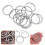 24Pcs Rostfritt O-Ringar 5 Mm För Smyckesdiy 11