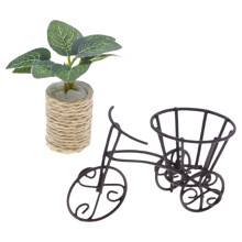 Mini Blomkrukställ I Färgglad För Dockhusdekoration