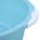 2St Plastisk Tvättställ Med Antisprutdesign För Badrum 8