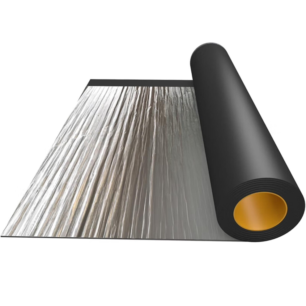 Butyl Flashing Tape Leak Bitumen Selfadhesive Sealing Tape Aluminum Sealant 0.8X10m 2.6X32.8ft For Window Sills 9105992303472
