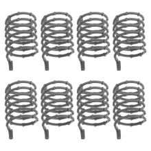 8Pcs Byggblocksspeluppsättning Trådstängsel Säkerhetsbarriär