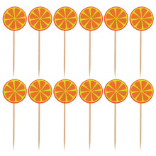 50 St Orange Cupcake Citrus För Barn Baby Shower