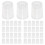60Pcs Påfyllbar Parfymdispensatoradapter Transparent Plast 11