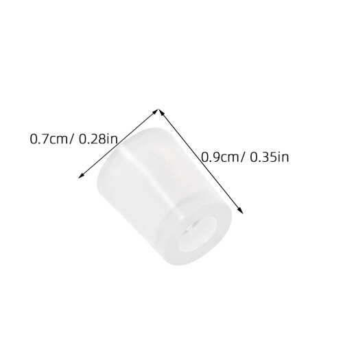 60Pcs Påfyllbar Parfymdispensatoradapter Transparent Plast 1