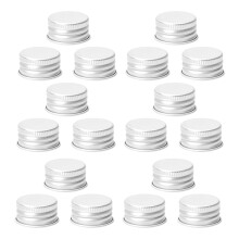 100Pcs Mjölkflasklock: 18 Mm Läckagetäta Aluminium Skruvlås