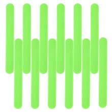 12Pcs Blank Silikon Slagarmband Snäppfunktion För Diy Målning