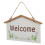 Welcome Dörrskylt Träupphängning För Takdäck Ingång 10