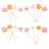 80Pcs Daisy Muffinspinnar För Födelsedags- Bröllops- Bebisparty 1