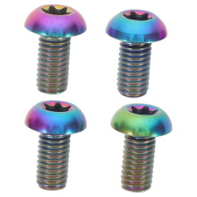 4Pcs M5X10 För Vattenflaskhållare - Titanlegering