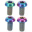 4Pcs M5X10 För Vattenflaskhållare - Titanlegering 9