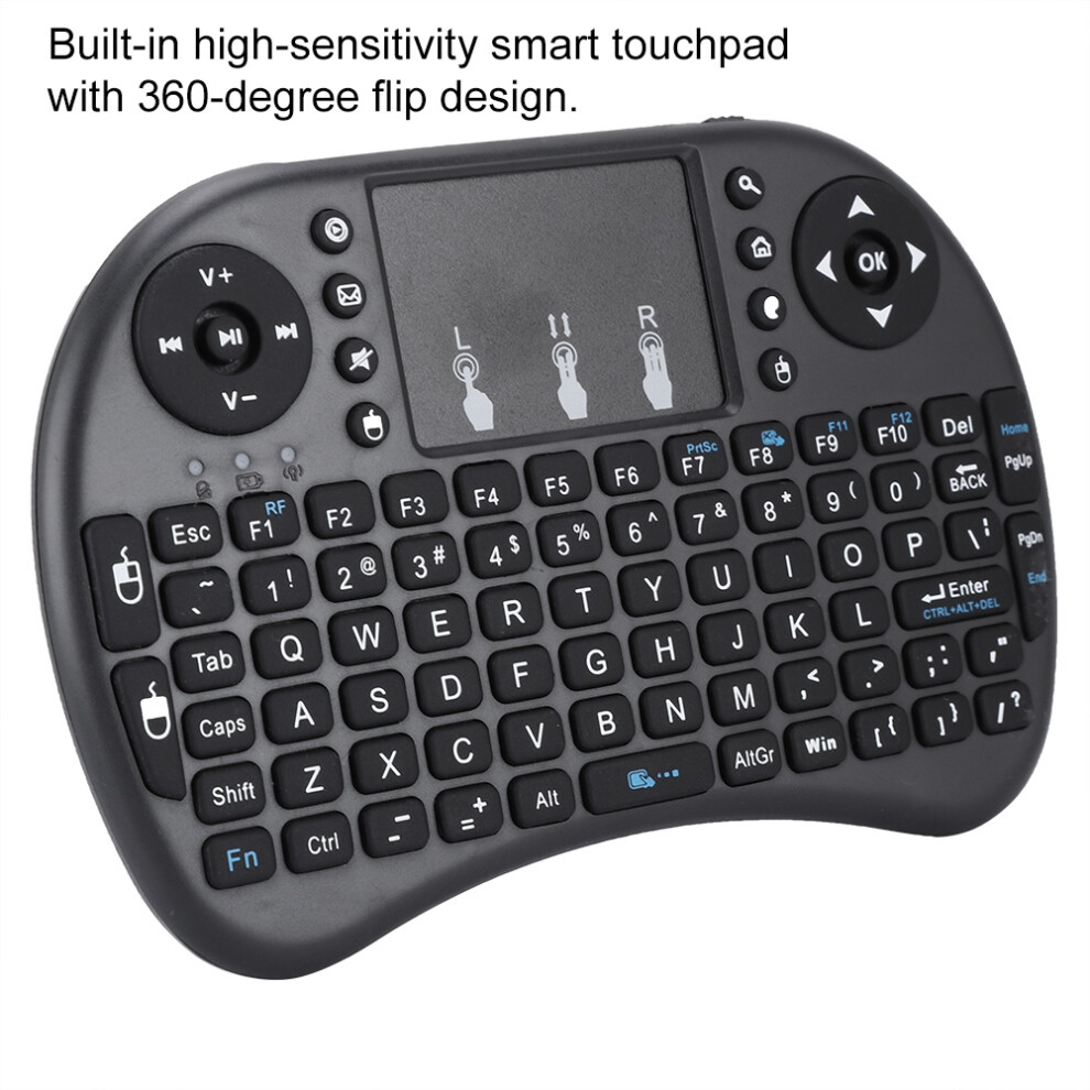 Smart Tv Pc Mini I8 Wireless Keyboard With High-Sensitivity Touchpad 9491363383243