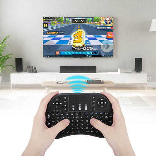 Smart TV PC Mini i8 Wireless Keyboard with High-Sensitivity Touchpad 2