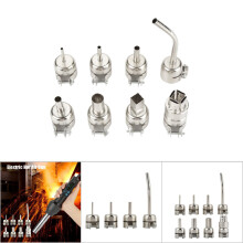 8858‑I 650W Heat Gun with 8Pcs Nozzles & LED Display