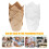 100Pcs Cupcake Liners Muffin Pappersklädsel Baka Cup Holder 10