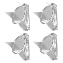 4St Keramiska Glaseringsfingerspänne I Rostfritt Med Ergonomisk Design