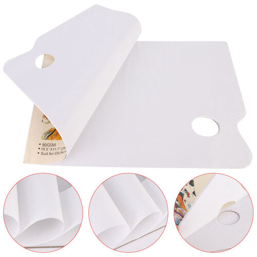 A3 Abreiß-Papierpalette, 1er Pack, Weiß