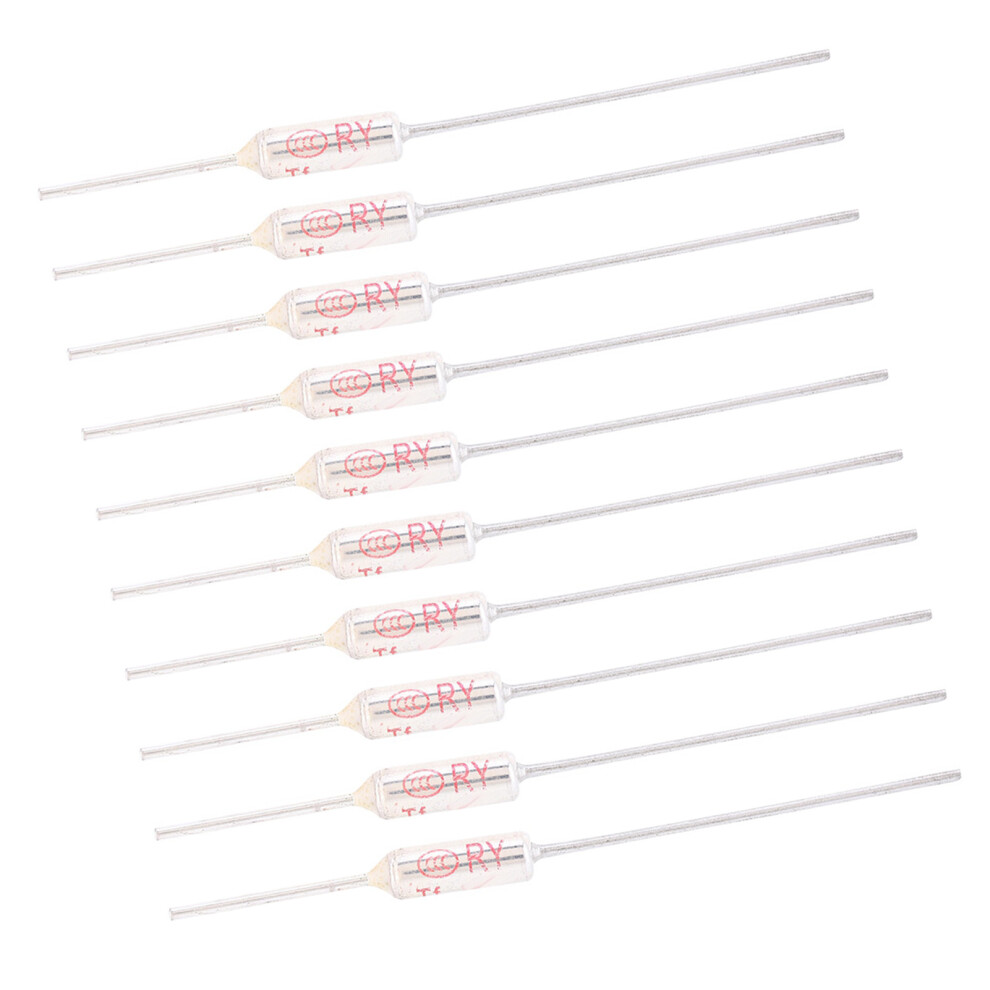 10Pcs Thermal Protection Fuse 250Vac 10A 72-250 Safe Circuit Control 8411363383433