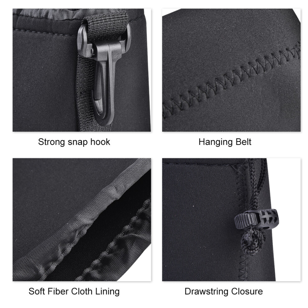 4Pcs Camera Lens Case Set Durable Shockproof Pouch For Dslr And Digital Cameras 7891363382833