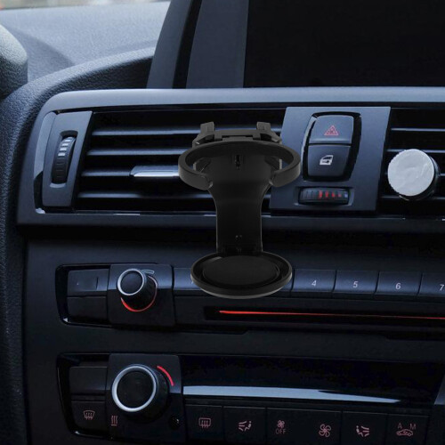 Foldbar Cuphållare För Bil, Multifunktionell Luftuttagsdrickshållare 2