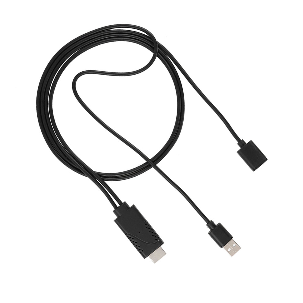 2 In 1 Usb To Hdmi Hdtv Adapter Cable For Ios/Android 1080P Output 3581363385364