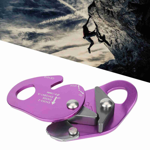 Descendeur auto-freinant 22KN pour cordes 9-13mm - Équipement escalade 2