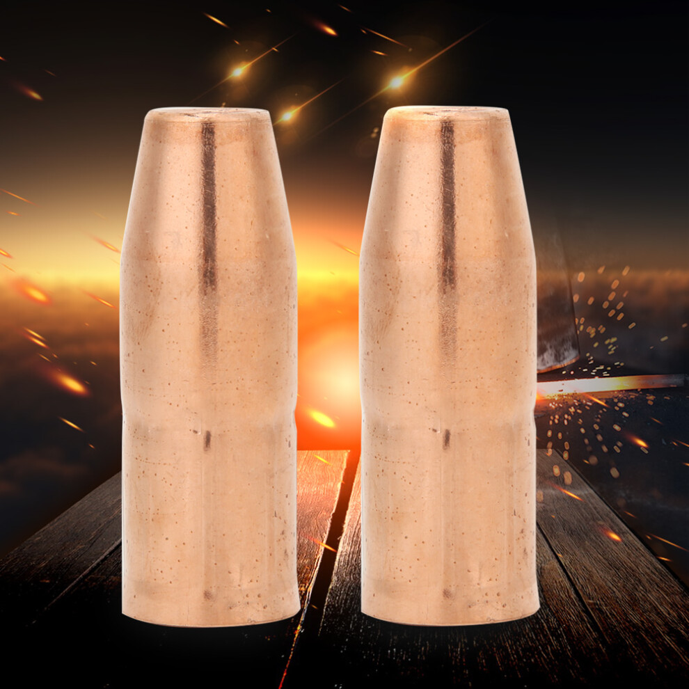 Mig Welding Nozzles 2Pcs 5/8 Inch 169725 For M25 M40 Hobart Mig Welding Guns 3651363385623