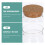 2Sats Transparent Glasvas Hydroponisk Planter Med Mat För Hem 8