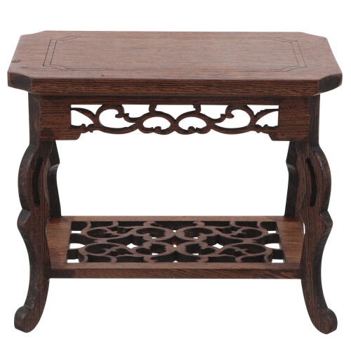 Wood Riser Podium Jadebas Bonsaitabell Inomhus