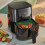 Air Fryer Saver: Αντικολλητικά και ασφαλή για πλυντήριο πιάτων σιλικονούχα πατάκια για 7