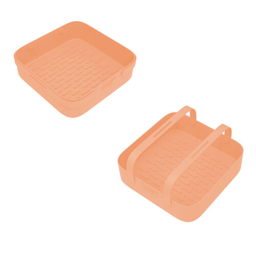 Air Fryer Saver: Αντικολλητικά και ασφαλή για πλυντήριο πιάτων σιλικονούχα πατάκια για 2