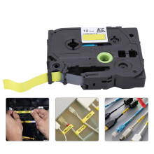 Durable 6 Color 12mm Label Tape for KZE Easy Print & Carry