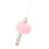 1St Rosa Pärlor Pälsboll Handgjord För Barnrum 5